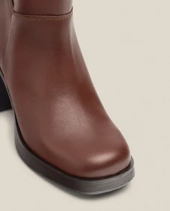 Best Sale Yokono Bota De Tacón KOLIN-008 Marrón