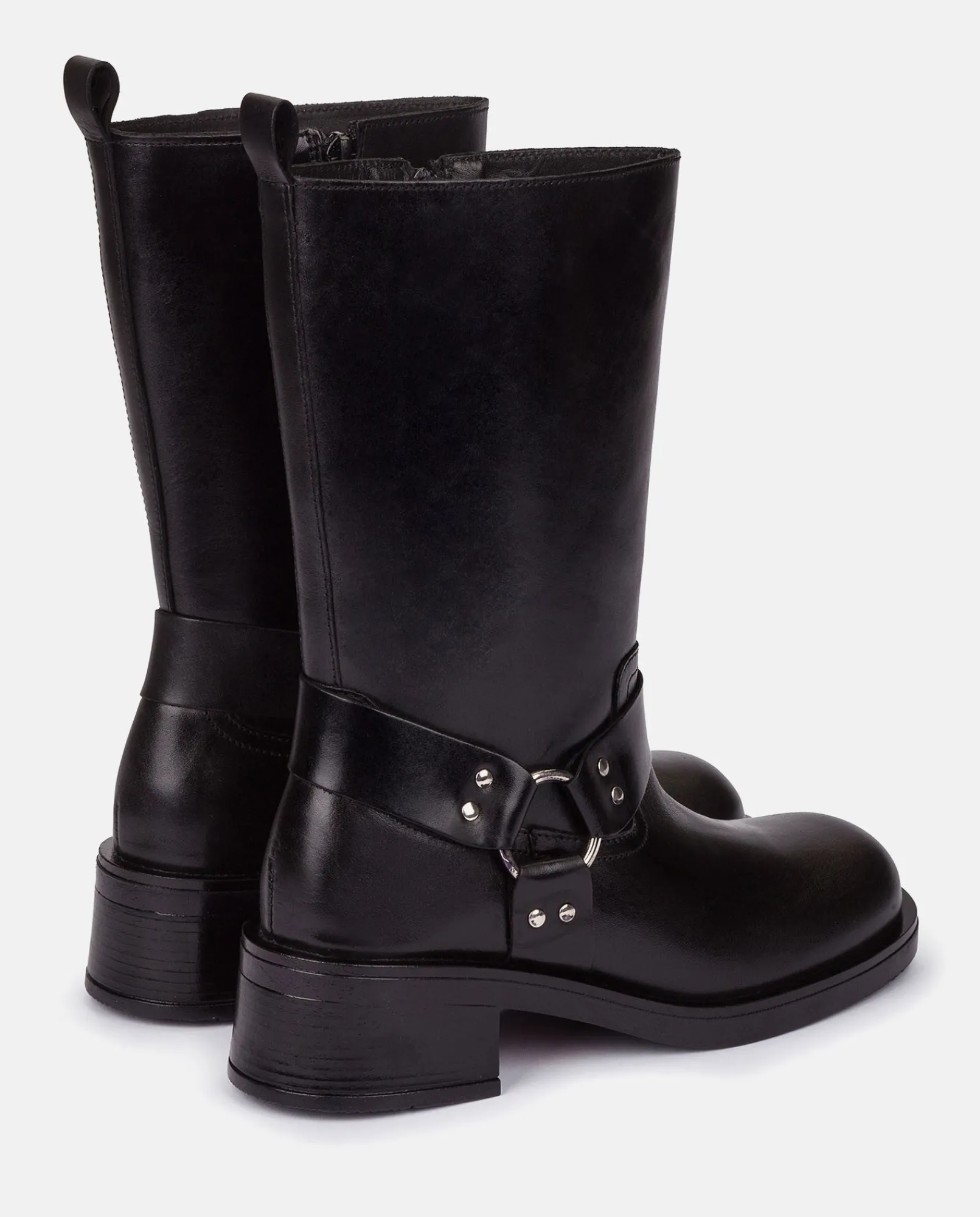 Fashion Yokono Bota Plana SPA-003 NEGRO