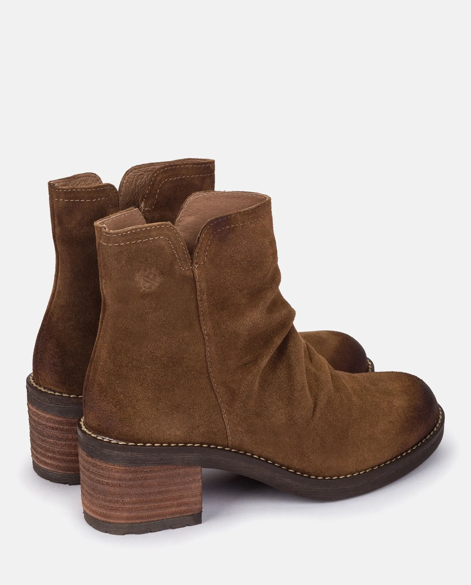 Clearance Yokono Botín De Tacón MESINA-003 MARRON