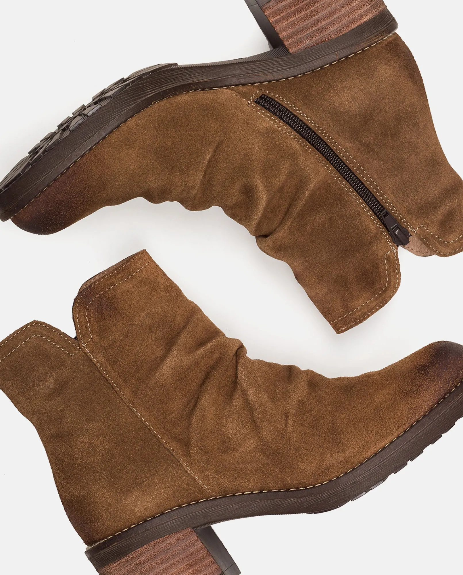 Clearance Yokono Botín De Tacón MESINA-003 MARRON