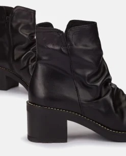 Flash Sale Yokono Botín De Tacón MESINA-003 NEGRO