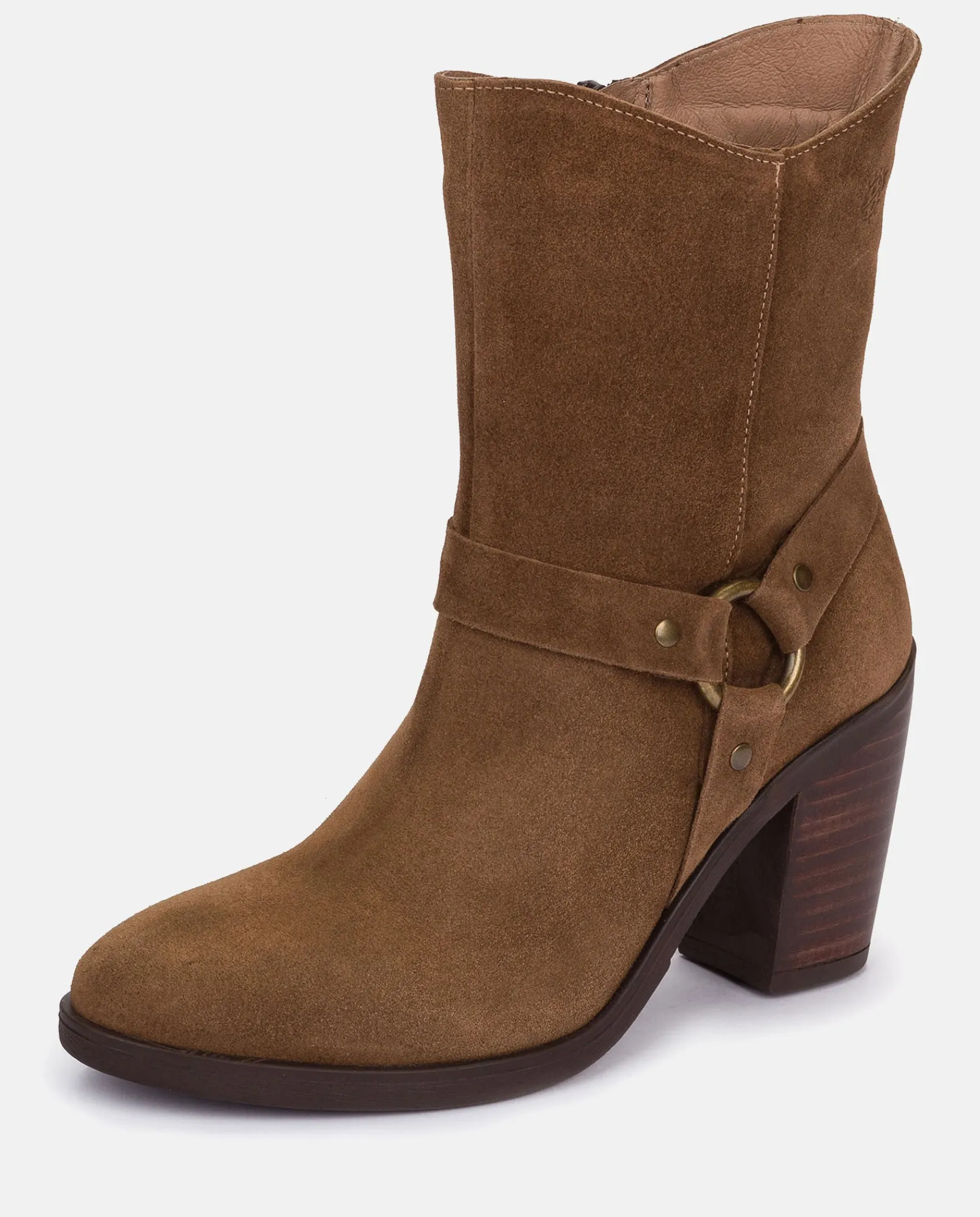 Clearance Yokono Botín De Tacón TOURS-008 MARRON