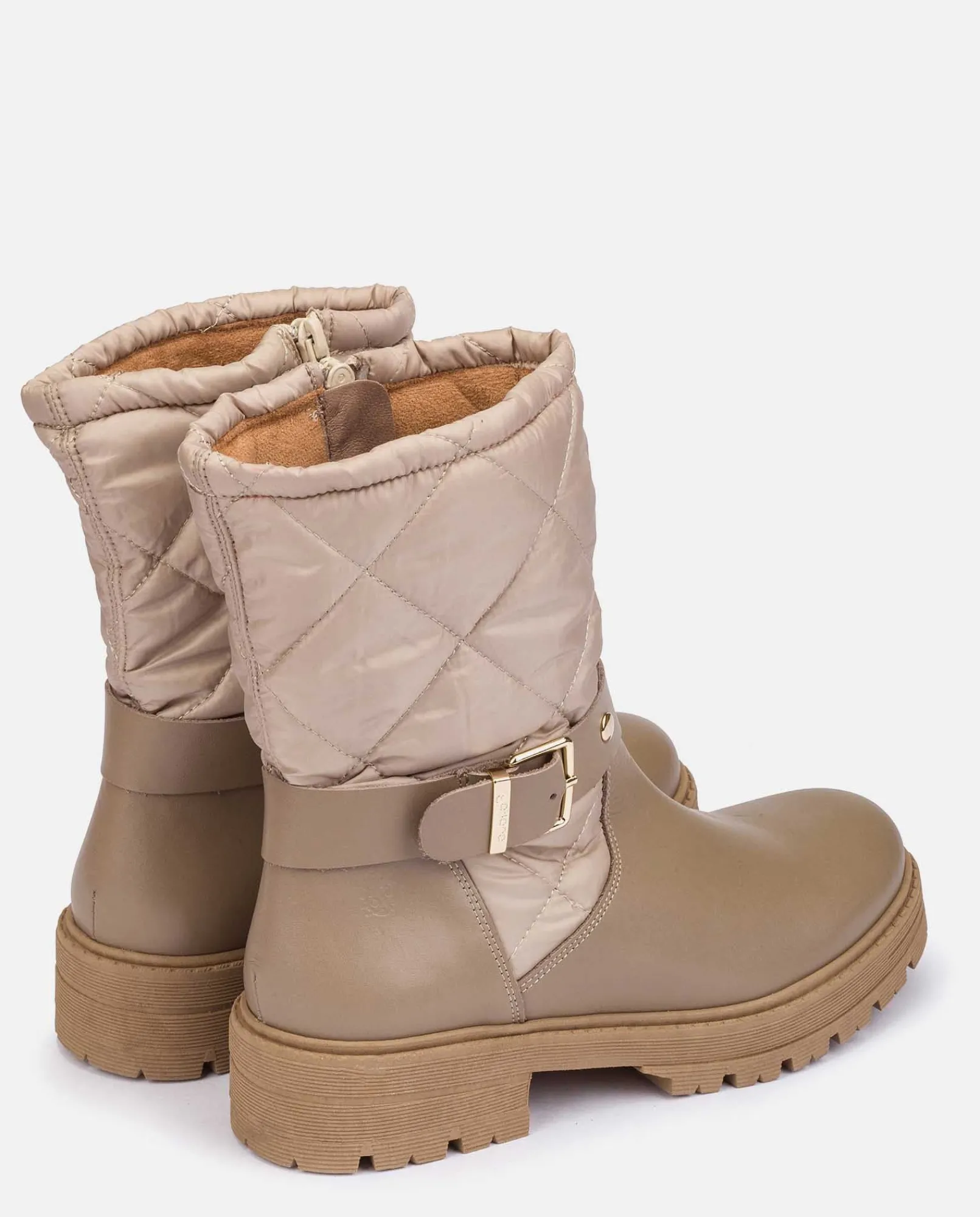 Discount Yokono Botín Plano BERNA-003 Beige