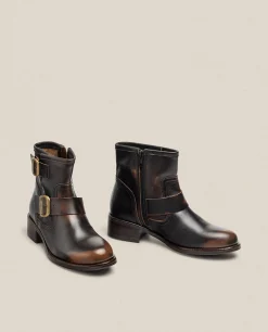 Best Sale Yokono Botín Plano MONS-006 Marrón