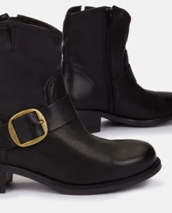 Discount Yokono Botín Plano MONS-001 NEGRO