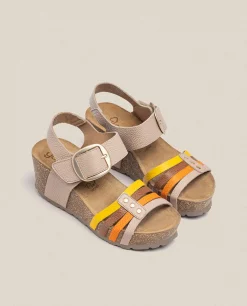 Sale Yokono Sandalia Cuña Bari 304 Beige