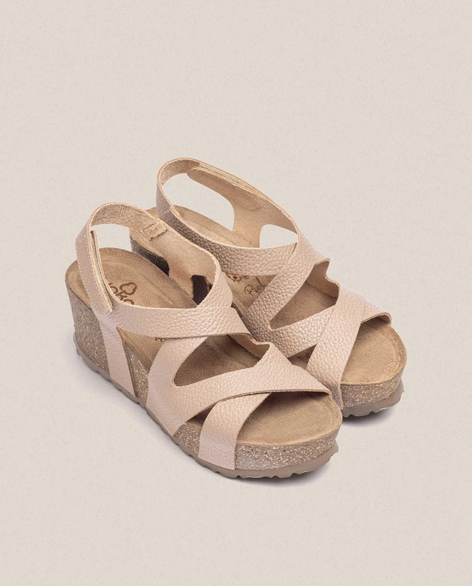 Online Yokono Sandalia Cuña Bari 303 Beige