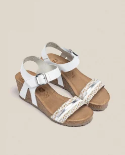 Sale Yokono Sandalia Cuña Cadiz 306 Blanco