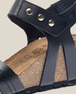 Flash Sale Yokono Sandalia Cuña Cadiz 303 Negro