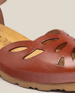 Discount Yokono Sandalia De Cuña Monaco 003 Marron