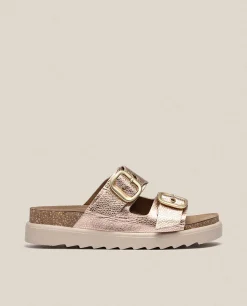 New Yokono Sandalia De Plataforma Tunez 130 Rosa