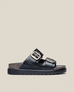 Sale Yokono Sandalia De Plataforma Tunez 130 Negro