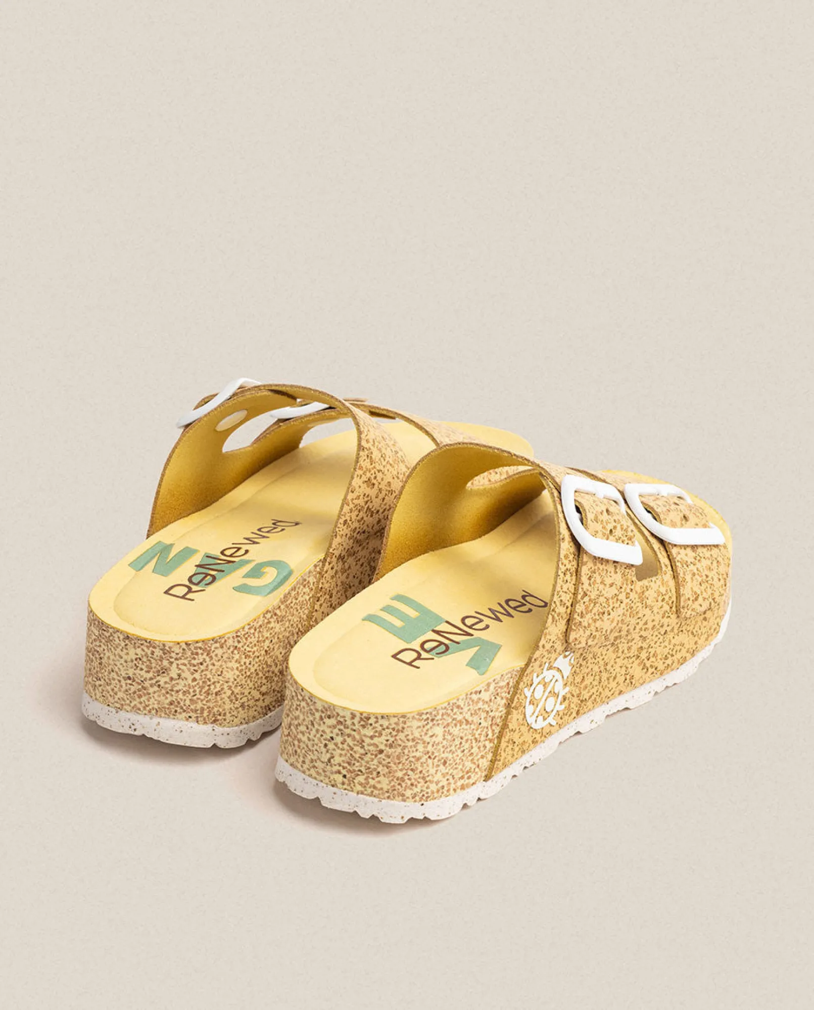 Online Yokono Sandalia De Plataforma West 003 Amarillo