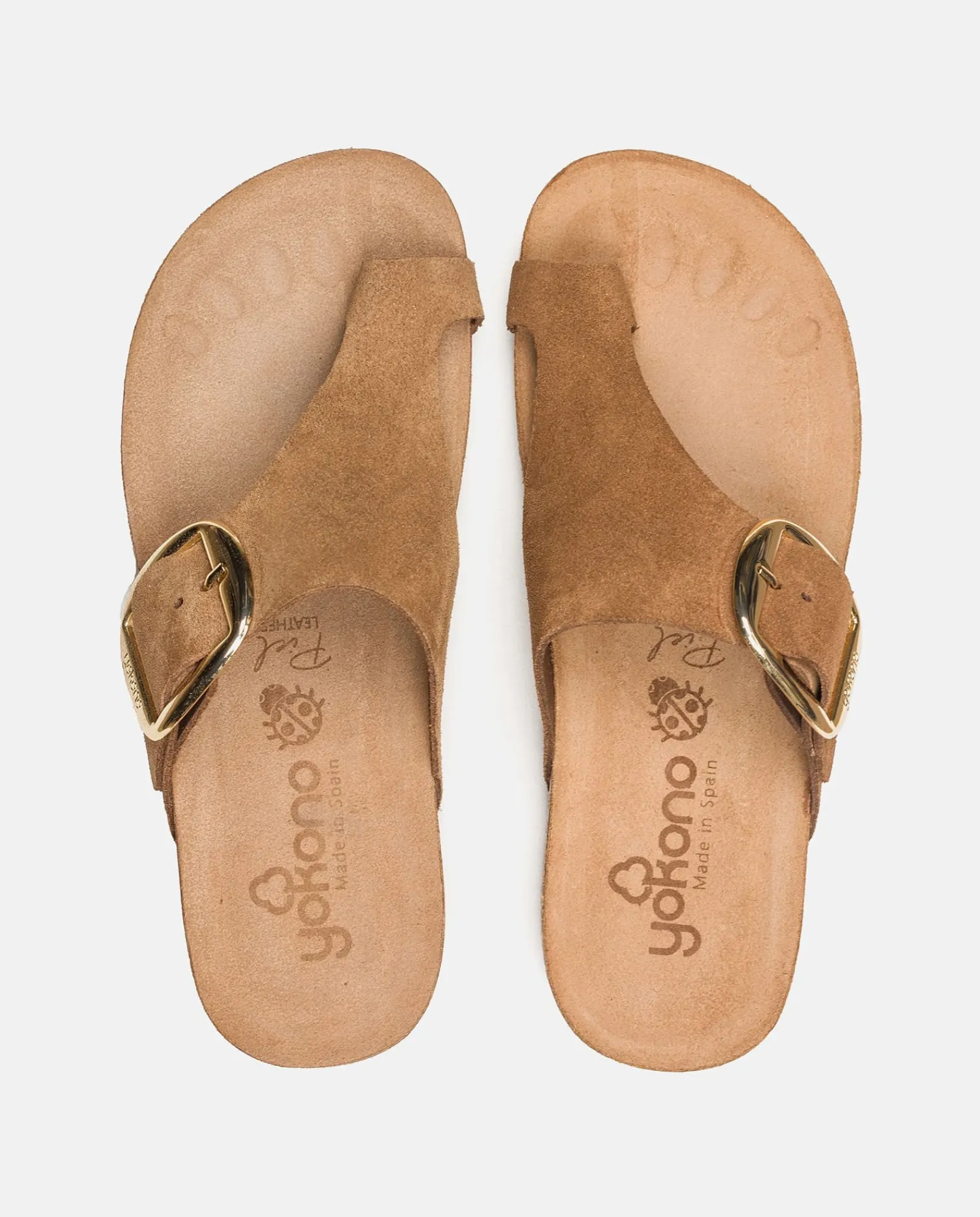 Cheap Yokono Sandalia Plana Ibiza 205 Marron