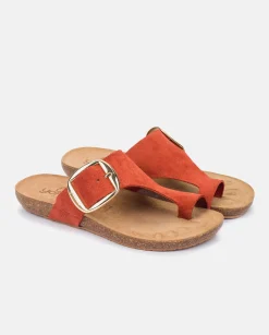 Fashion Yokono Sandalia Plana Ibiza 205 Naranja