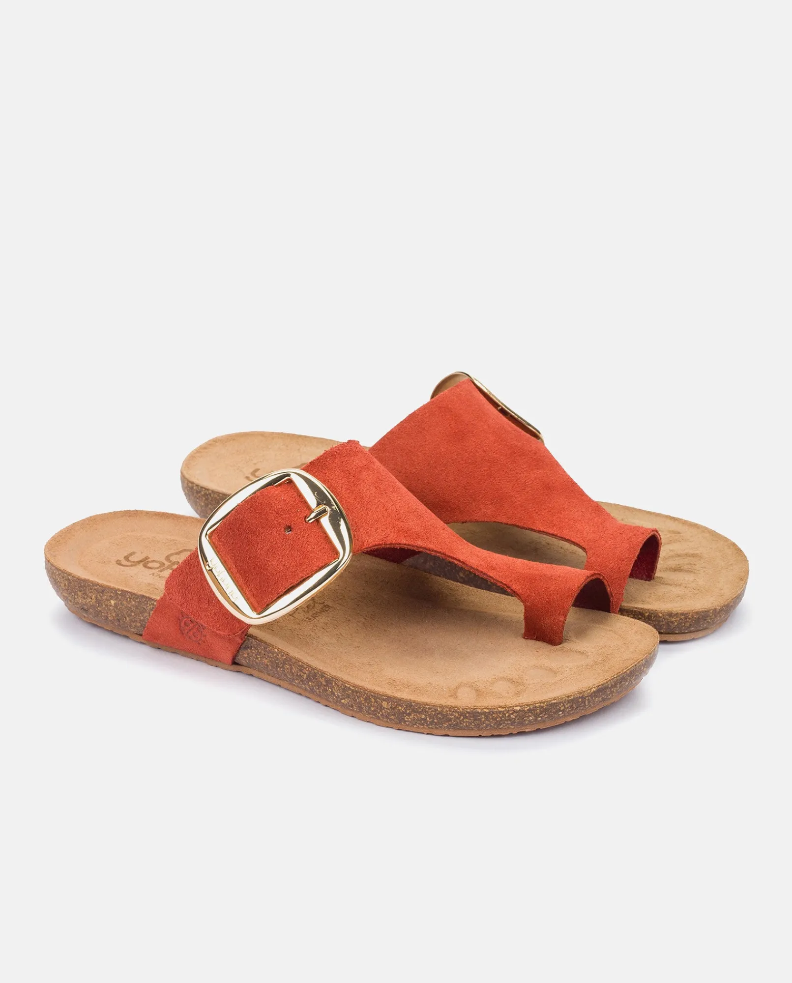 Fashion Yokono Sandalia Plana Ibiza 205 Naranja