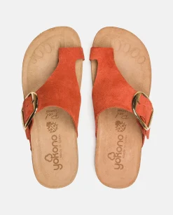 Fashion Yokono Sandalia Plana Ibiza 205 Naranja