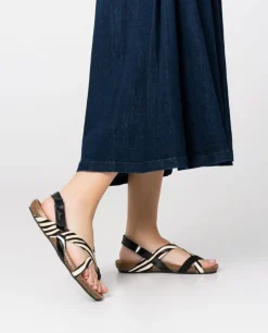 Best Sale Yokono Sandalia Plana Ibiza 718 Negro