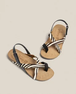 Best Sale Yokono Sandalia Plana Ibiza 718 Negro