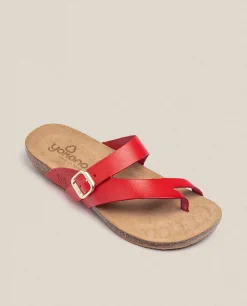 Best Yokono Sandalia Plana Ibiza 013 Rojo