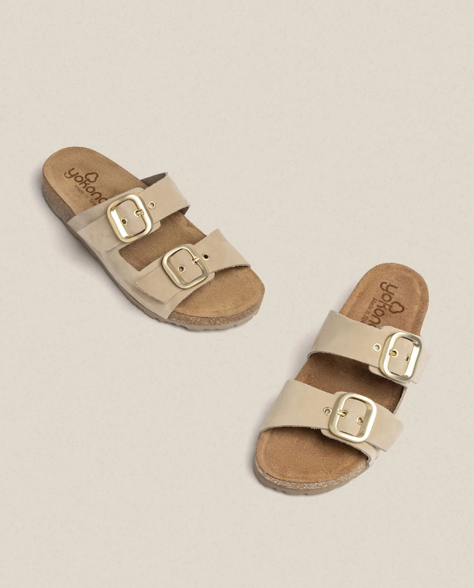 Store Yokono Sandalia Plana Jerba 136 Beige
