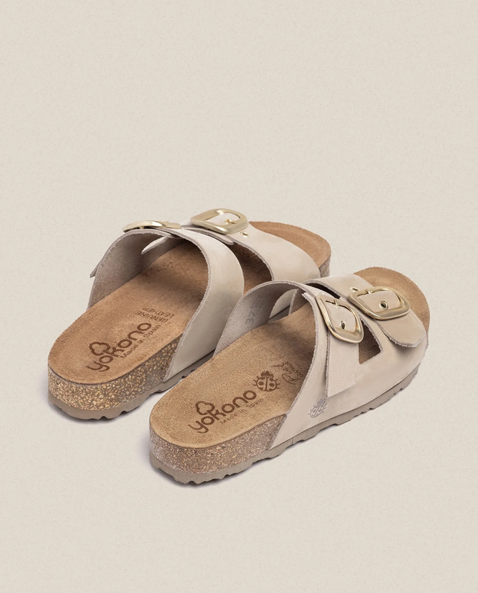 Store Yokono Sandalia Plana Jerba 136 Beige