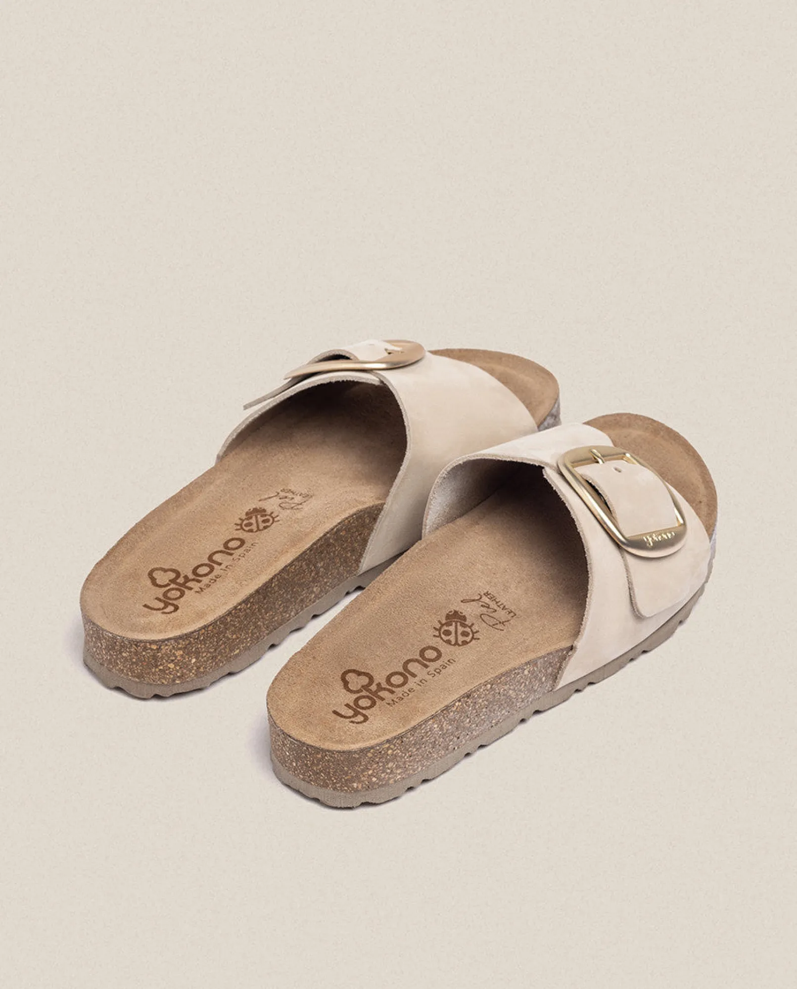Sale Yokono Sandalia Plana Jerba 114 Beige
