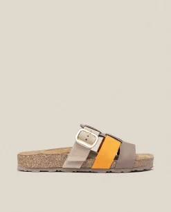 Fashion Yokono Sandalia Plana Jerba 137 Naranja