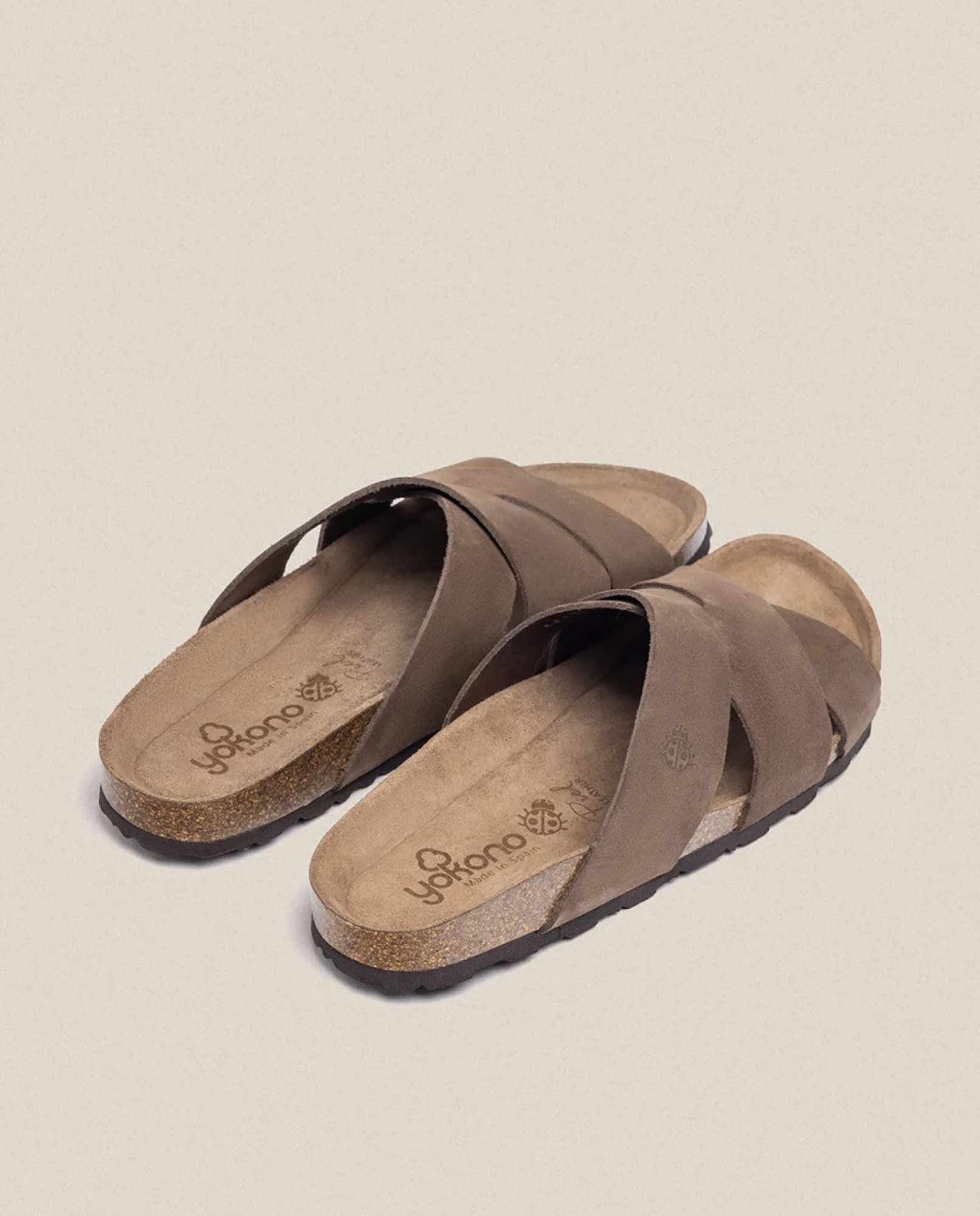 Shop Yokono Sandalia Plana Macam 217 Beige