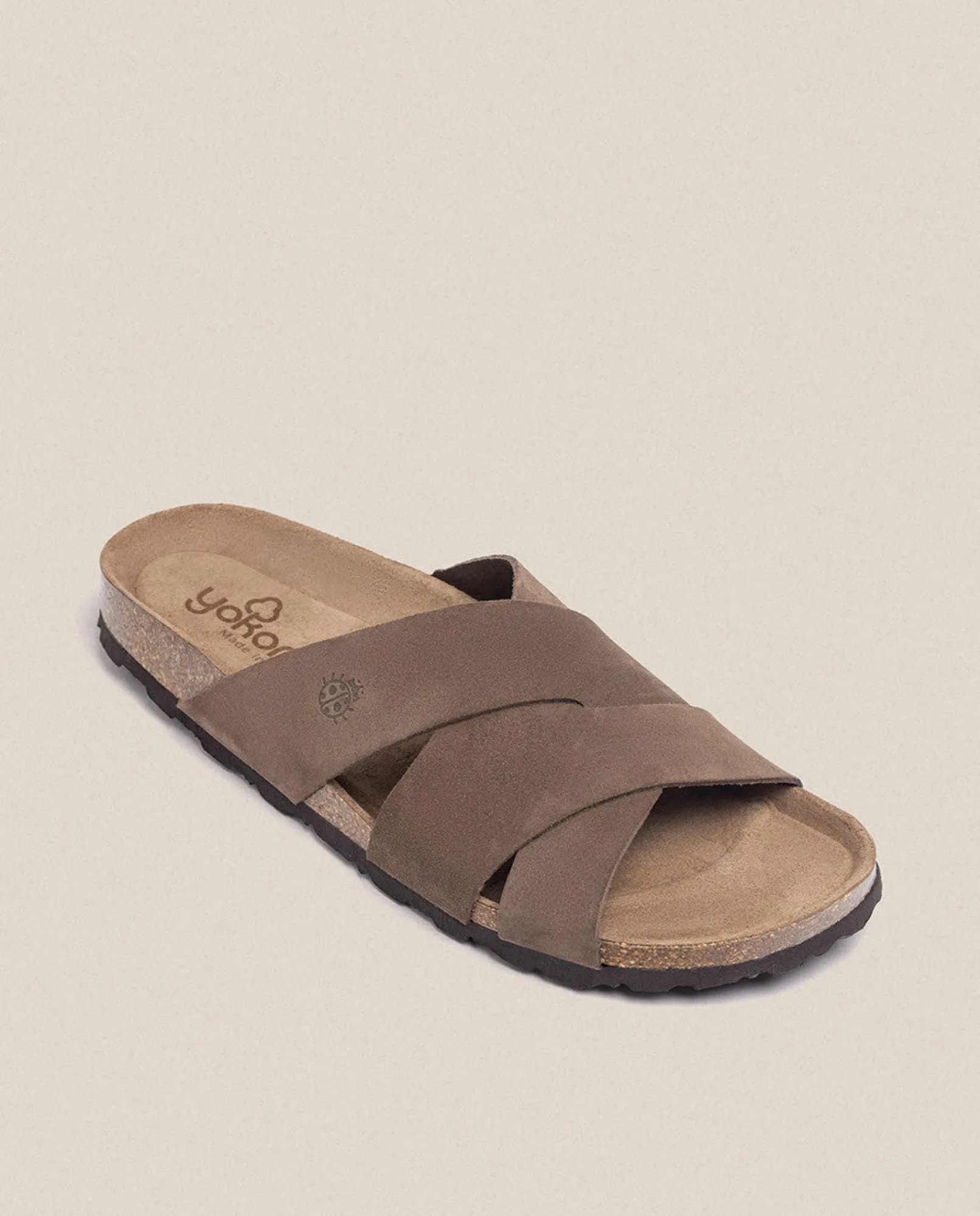 Shop Yokono Sandalia Plana Macam 217 Beige