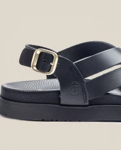 Flash Sale Yokono Sandalia Plana Morena 005 Negro