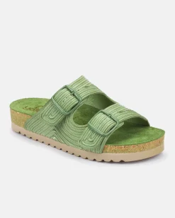 Cheap Yokono Sandalia Plana Noja 003 Verde