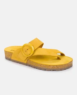 Online Yokono Sandalia Plana Rolan 113 Amarillo