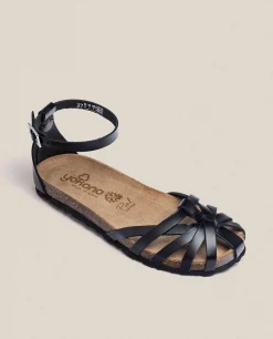 Flash Sale Yokono Sandalia Plana Villa 011 Negro